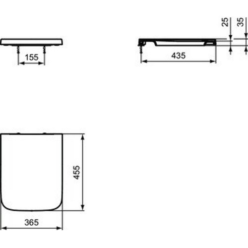 CAPAC WC BLEND CUBE, SOFT-CLOSE